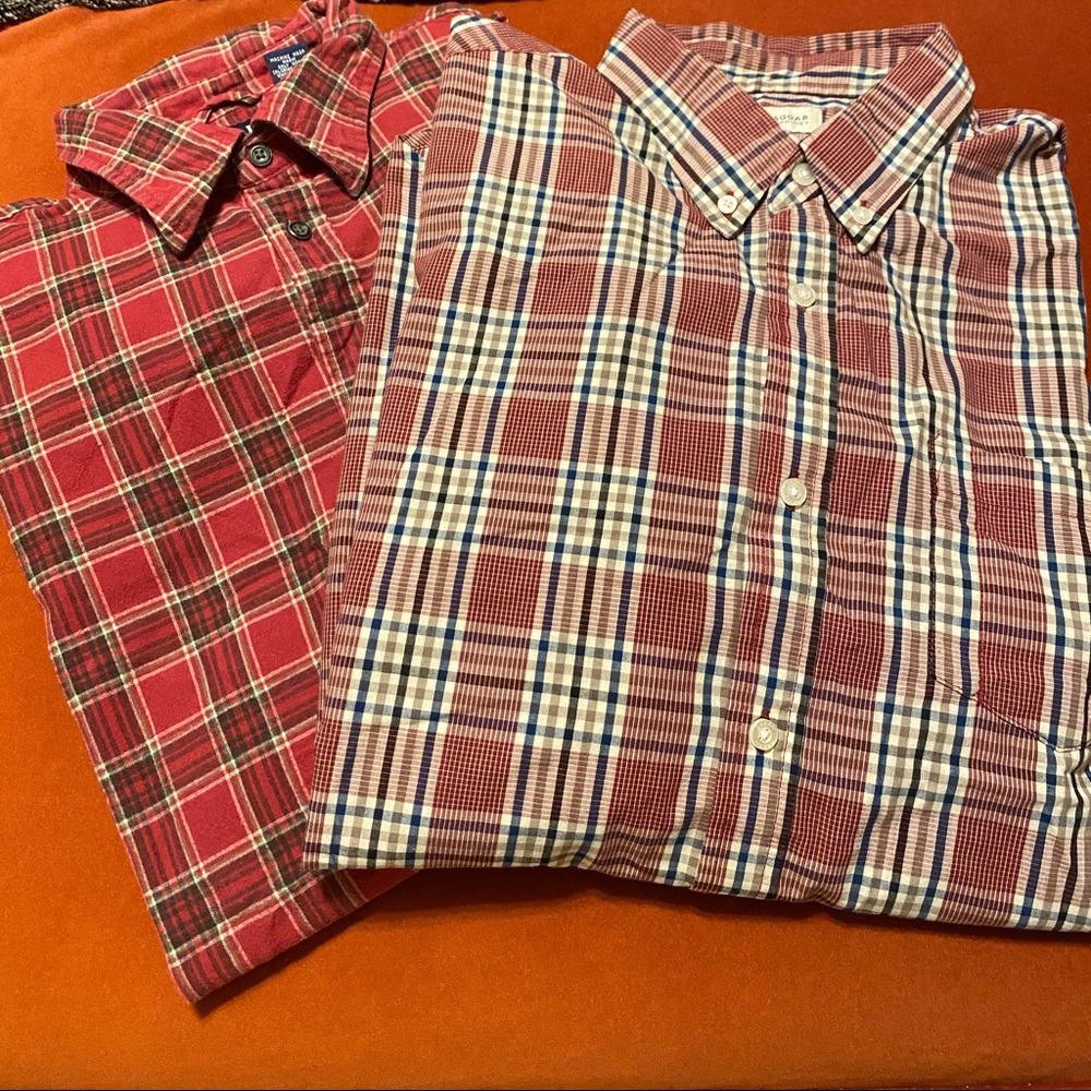 Two button down shirts